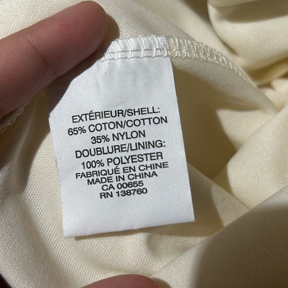 Anne Klein Casual Top Short Sleeve Black Blouse Size L - Picture 4 of 4